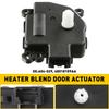 Heater Blend Door Actuator for Chrysler Aspen Sebring Dodge Avenger Caliber Durango Journey Jeep Compass Patriot RAM ProMaster