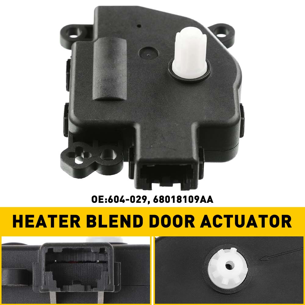 Heater Blend Door Actuator for Chrysler Aspen Sebring Dodge Avenger Caliber Durango Journey Jeep Compass Patriot RAM ProMaster