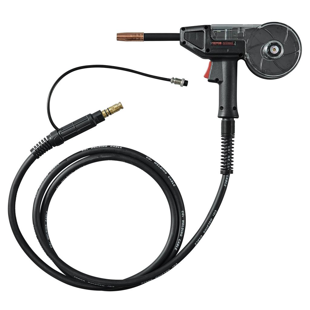 VEVOR 200Amp Spool Gun with 10FT Cable, Compatible with W Weldpro MlG200GDsv200 and MIG155GD Welders