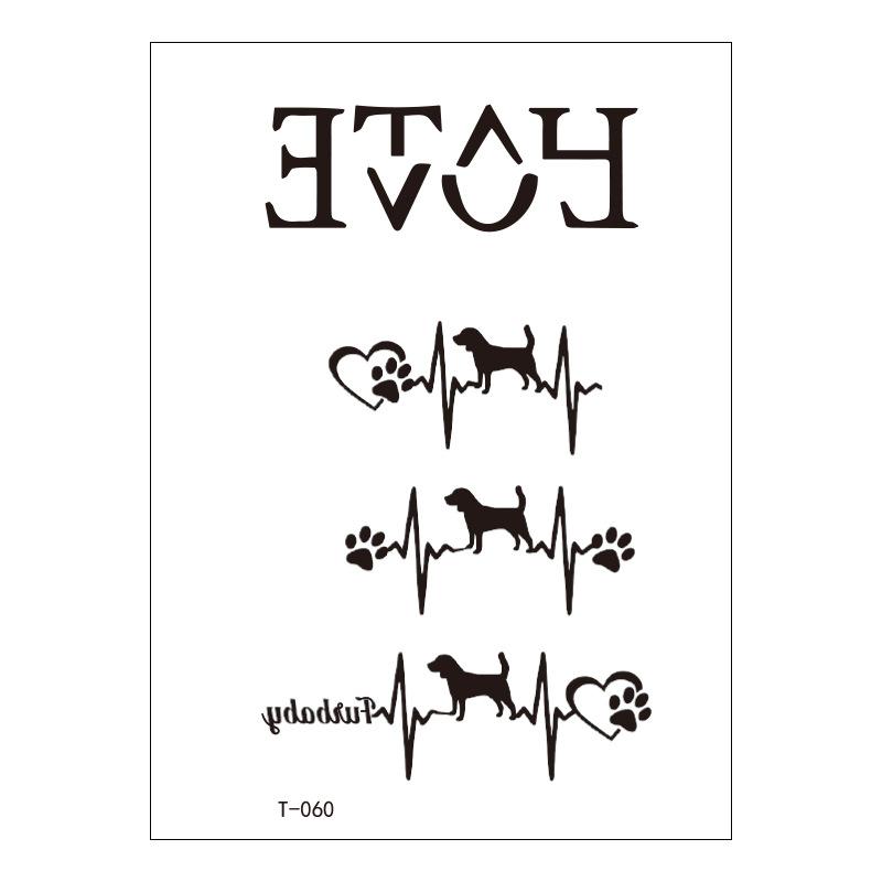 Schönheitsaufkleber Cartoon Tattoo Aufkleber Niedlicher Temporärer Tattoo Aufkleber Klein Frisch Wasserdichter Tattoo Aufkleber