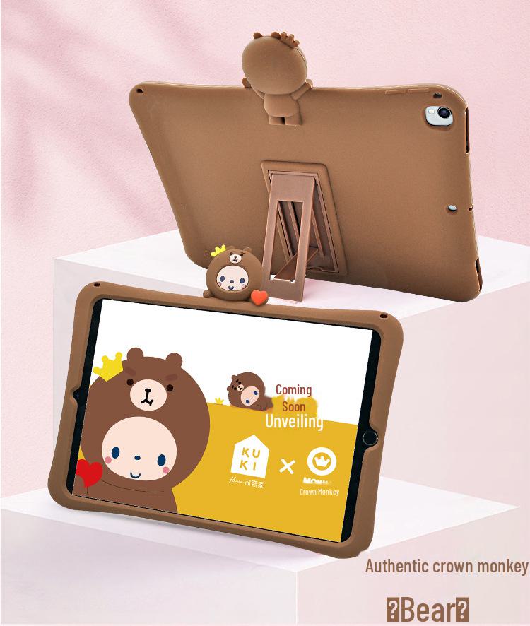 

Силиконовый защитный чехол с рисунком для iPad 10.2/Mini 2/Mini 3/Mini 4/Air 3/Pro 11 9.7 inch (2017/2018/Air 1)