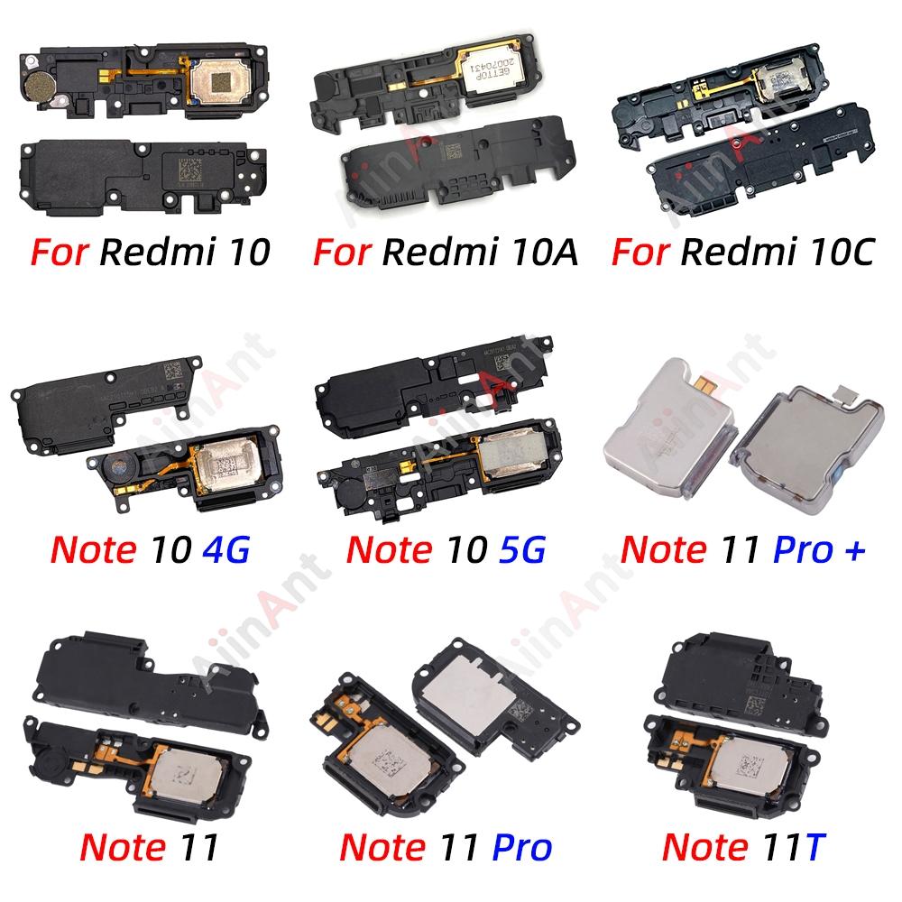 Bottom Loud Speaker Loudspeaker Sound Buzzer Ringer Flex Cable For Xiaomi Redmi Note 10 11 10s 10A 10C 11s 11T Pro Plus Max 5G