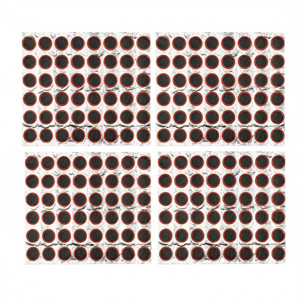 192PCS Round/ Square Bike Tire Patch Rubber Cycling Puncture Repair Patch Tube Puncture Fix