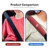 GWXN5 Car Safety Belt Cover Seat Shoulder Protector Pad Accessories For KIA K5 K2 Rio Optima Sportage Venga Sorento Stonic Forte