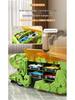 Transforming Dinosaur Track Car: Alloy Slide & Storage Toy for Kids