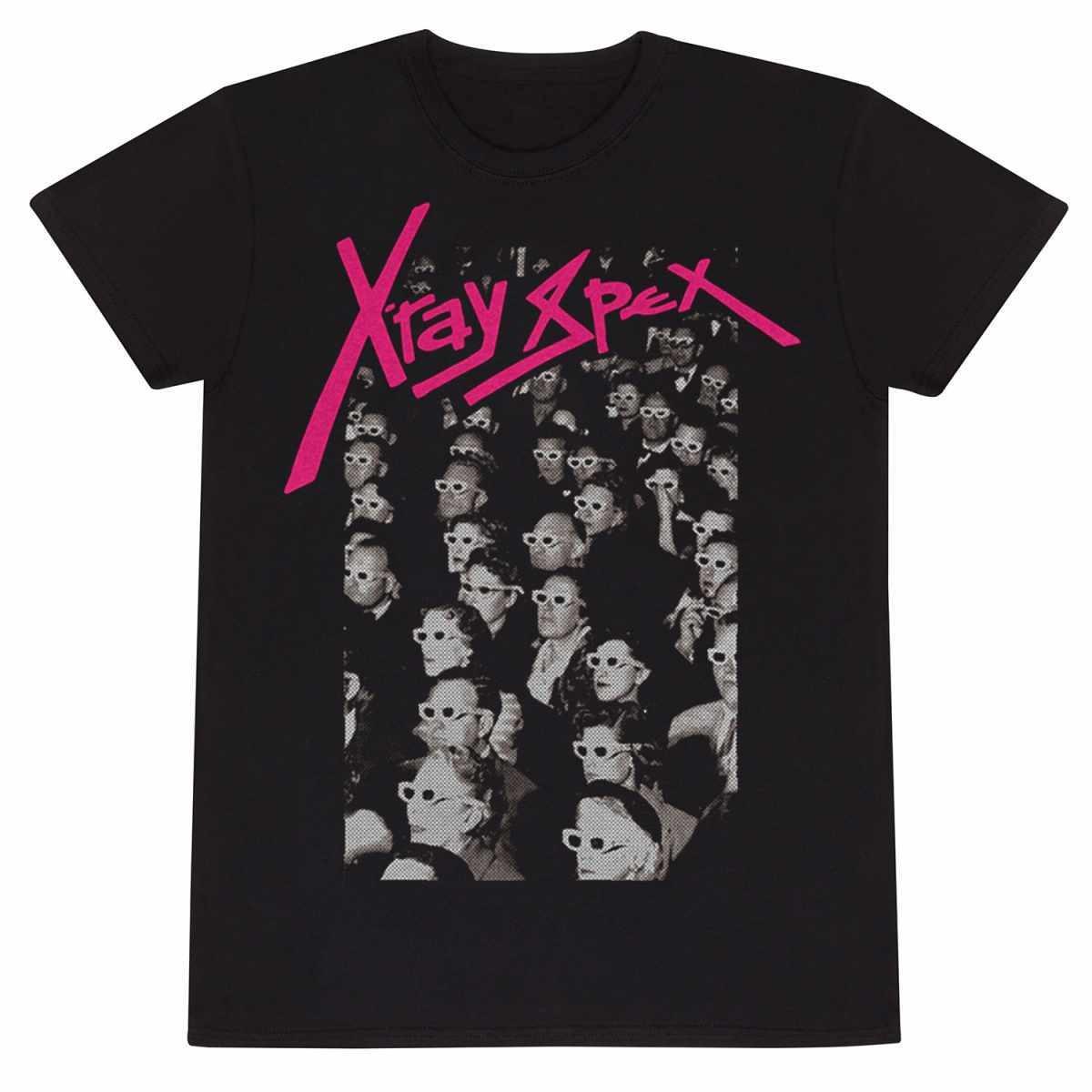 

Xray Spex Crowd Unisex Black T-Shirt small XXXL