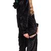 Piżama damska kombinezon kigurumi onesie smok szczerbatek czarny 165-175 l