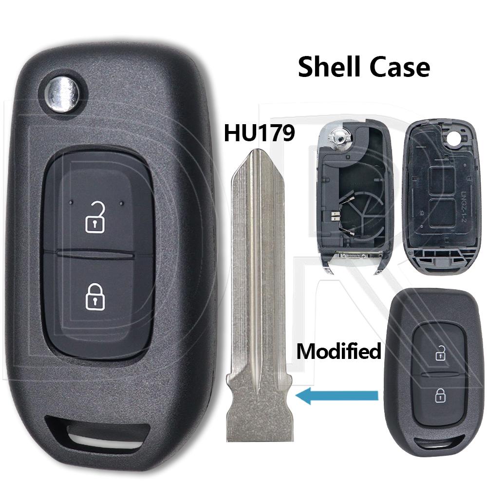 Great Car Key Modified Shell Case Only Support CWTWE1G0003 For Renault Dacia Symbole Logan Sandero Trafic Lodgy Dokker Duster