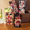 Japanese S-SLAM D-DUNK Phone Case For IPhone 17 16 15 14 13 12 11 Pro Max Plus Mini Soft Black Cover
