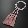 Kyoto Butsudan Hayashi Buddhist Prayer Beads, Jodo Shinshu, 8 Sun, Rose Quartz (Women's), Formal, Authentic Style [Prayer Beads Bag Set] SW-068, Kyoto