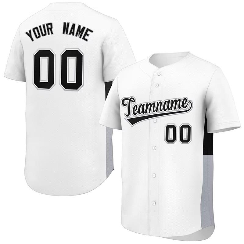 Adult baseball uniform jersey 2024 factory direct sales handsome fashion trend gradual change wind summer popular style
