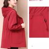 Women's Short Trench Coat for Spring and Autumn Korean Style Loose Versatile Slimming Hooded Outerwear