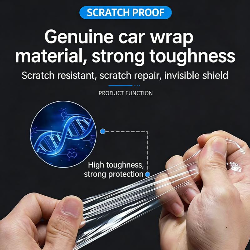 Smoke Black High-Gloss TPU Headlight Protective Film for Chery Omonda 5 C5 E5 -2025 Pre-Cut PPF Anti-Scratch Vinyl Wrap