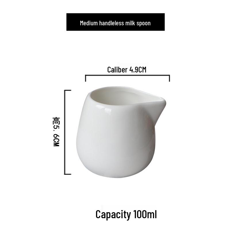Ceramic Mini Milk Jug & Creamer with Handle - Creative Sauce Pot 