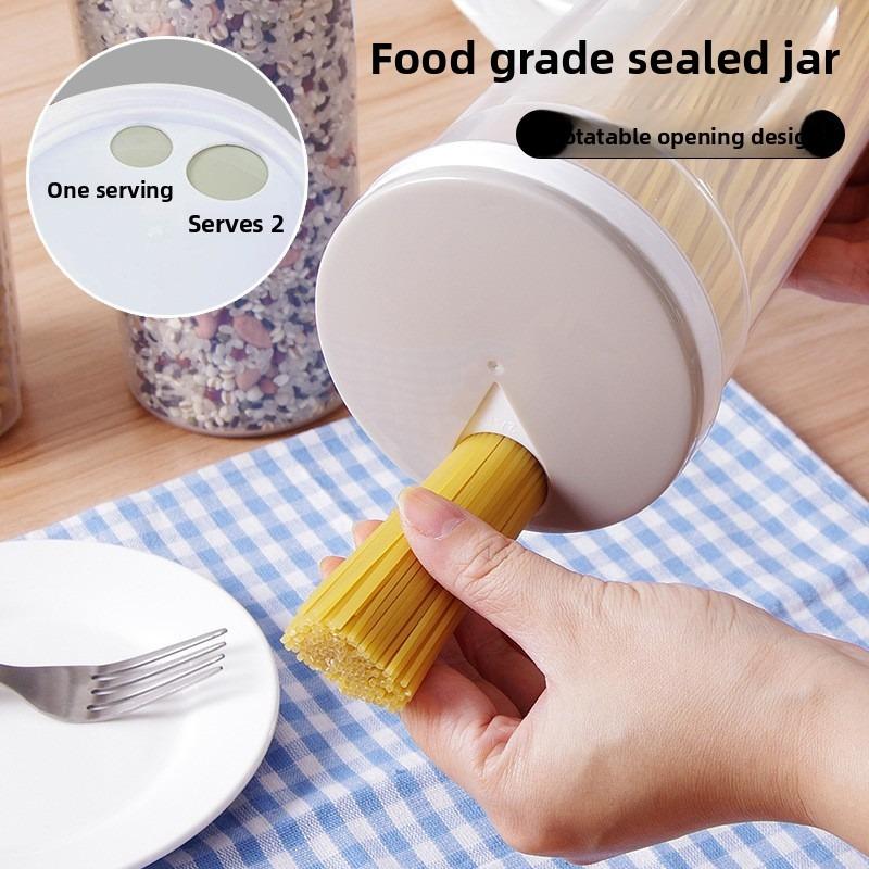 Noodle Storage Box, Transparent Storage Tank, Noodle Bucket, Sealed Can, Five-grain and Miscellaneous Grain Storage Tank, Noodle Tube