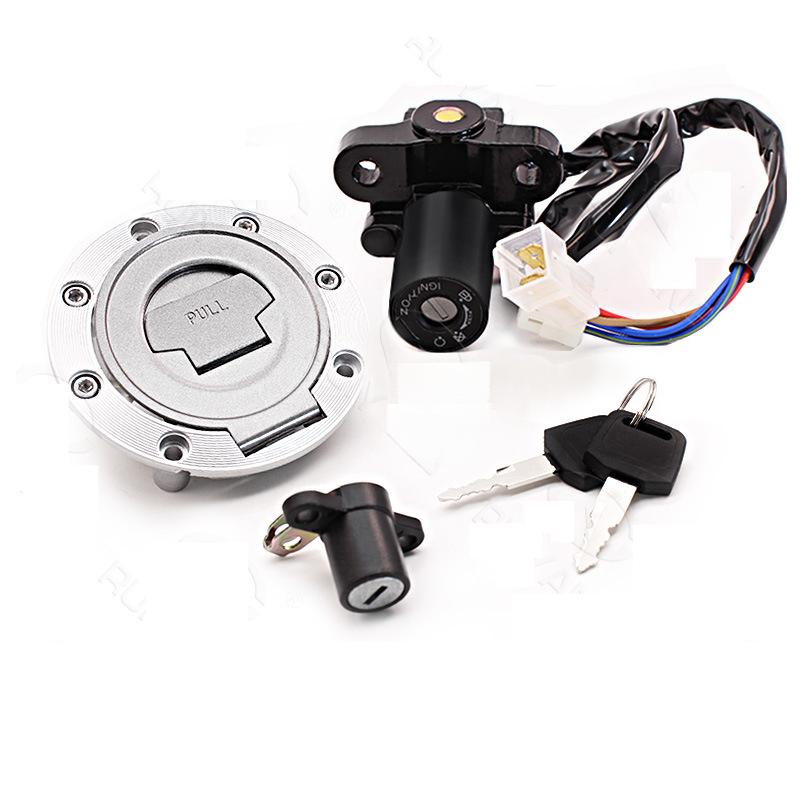 Fuel Gas Cap Ignition Switch Seat Lock Key for Yamaha MT09 MT-07 YZF R6 YZFR6 YZF-R6 MT-09 MT07