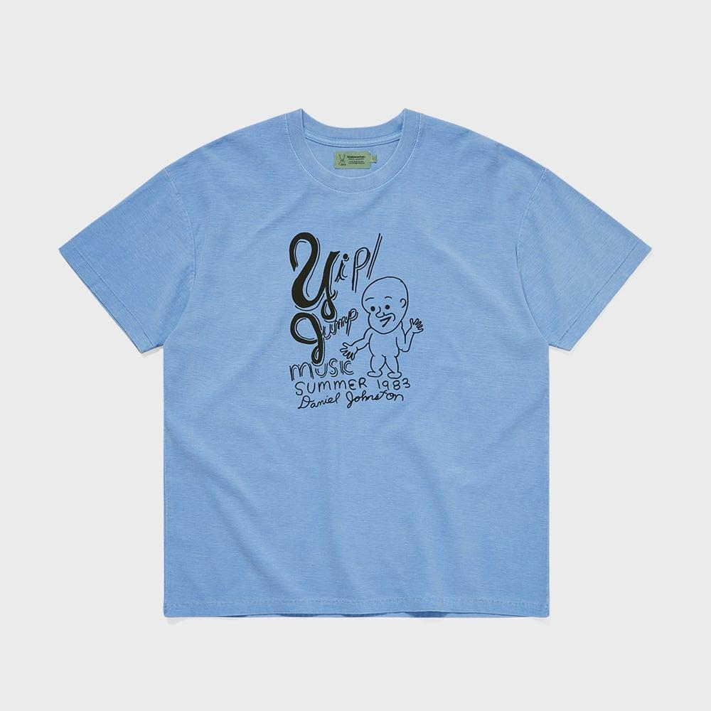 ThIs Is Never That Tnt Daniel Johnston Yip Jump Tee Blue S