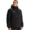 Under Armour Short Hooded Thickened Warm Outdoor Jacket Men Outerwear Black 23600801-001