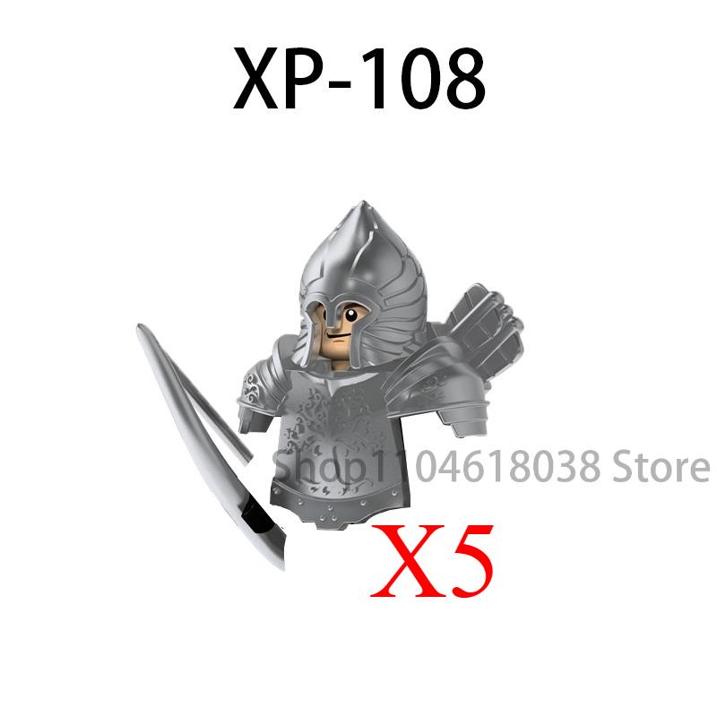 Medieval Military Noble Knights Building Blocks Figures Accessories Helmet Armor Shield Sword MOC Bricks Toys Friends Gifts