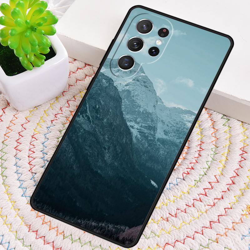 Mountains Air Balloon Silicone Phone Case For Samsung Galaxy Note 10 Pro S26 S25 S24 S23 S22 S21 Plus S25Ultra Capa Cover