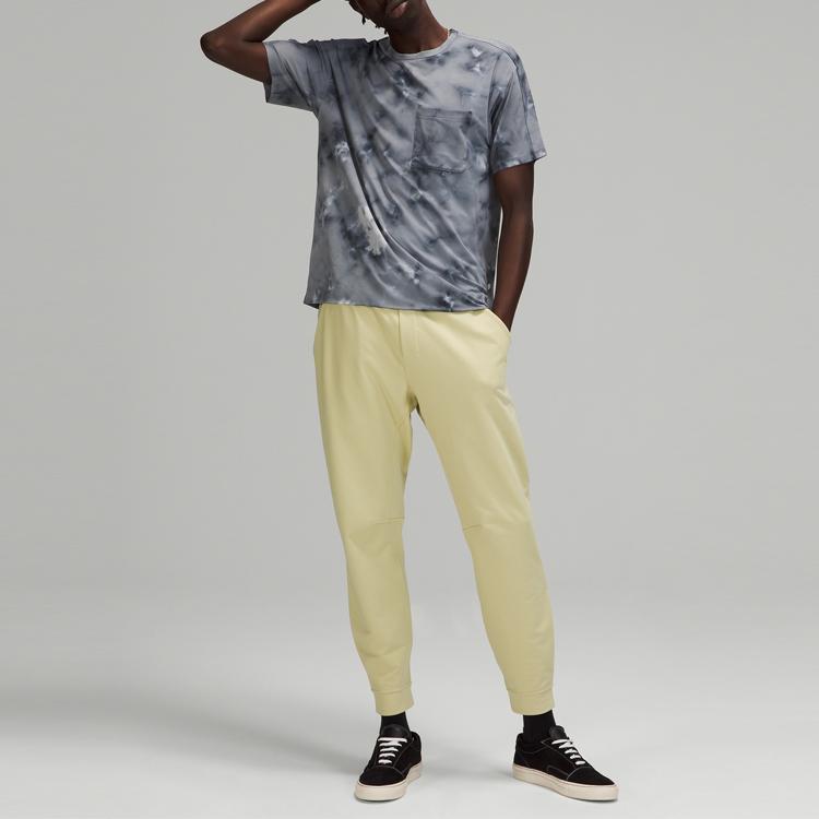 Lululemon T-Shirts Men's Crew Neck Moderate Straight Fit LM3DDMS