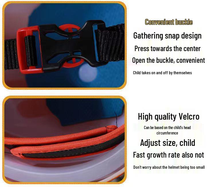 Adjustable Super Cute Kids Safety Helmet for Electric Scooter, Ages 2-12 - Anti-Fall, All-Season Protection