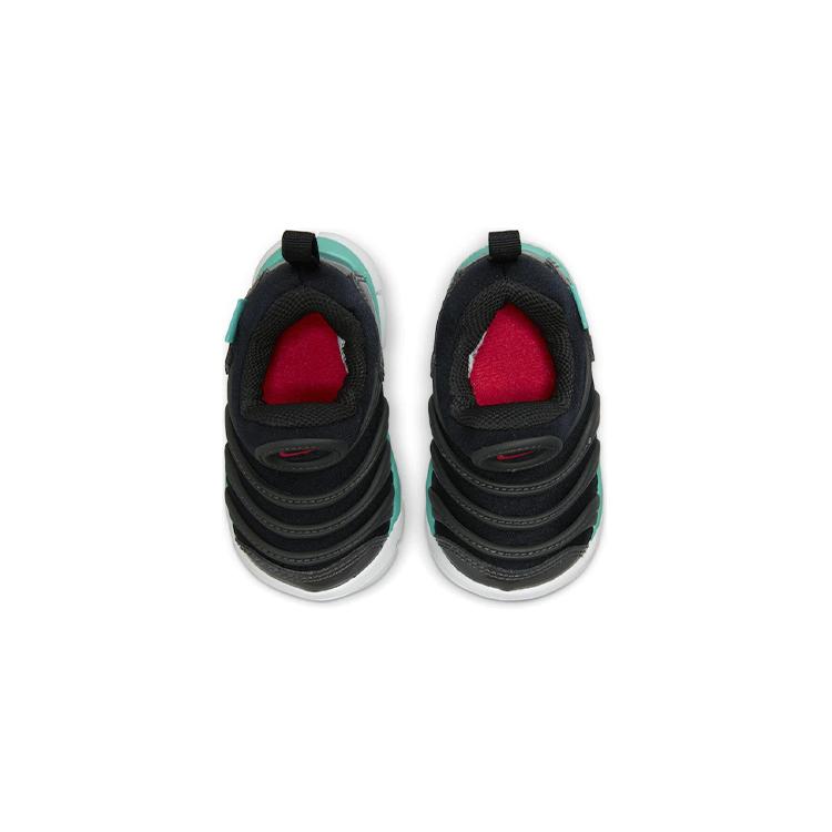 Nike Dynamo Free Caterpillar Cuir Synthétique Basse Chaussures pour Tout-Petits Noir Bleu Nouveau-Né et Tout-Petit 343938-029