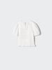 Shirred Volume Sleeve T-shirt