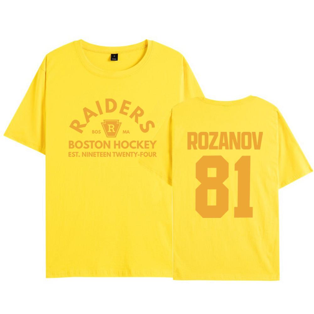 Ilya Rozanov 81Boston Raiders Shirt Hudson Williams Connor Storrie Tshirt Heated Rivalry Tee Ilya Rozanov Shane Hollander Tops