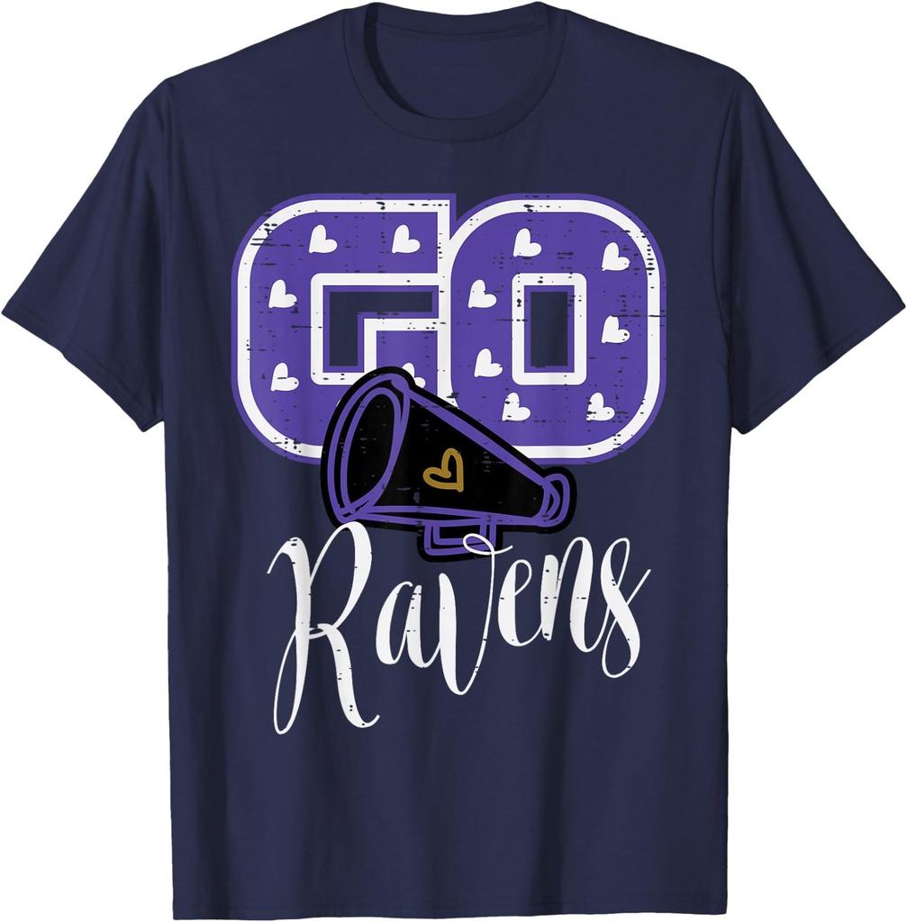 Go Raven Women Men Teen T-Shirt