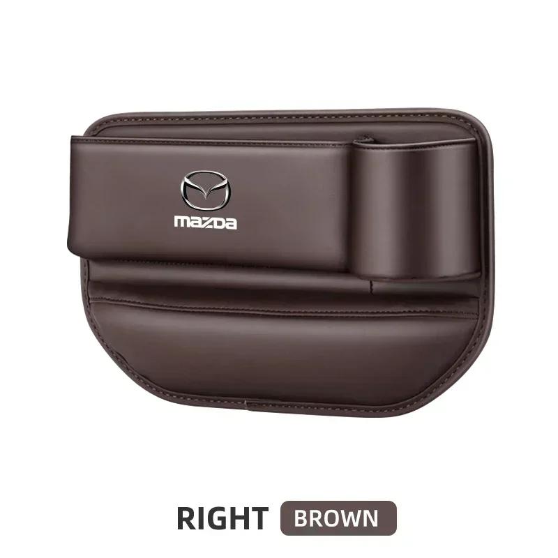 Remplisseur d'espace pour siège de voiture Boîte de rangement Porte-gobelet Accessoire Pour Mazda 3 6 2 5 Axela Atenza Demio CX3 CX5 CX7 CX30 MX3 MX5 Speed MPE MS