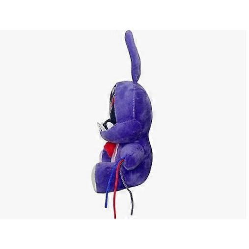 Withered Bonnie Plush 11 Inch Soft Purple Bunny Toy Security Breach Plush Doll for Kids and Adults
