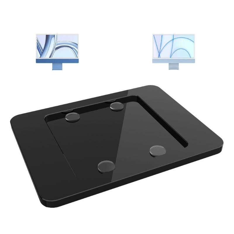 Acrylic Widening Stand For 24inch Desktop Computer Heavy Duty Holder Wider Computer Base Replacement Accessories