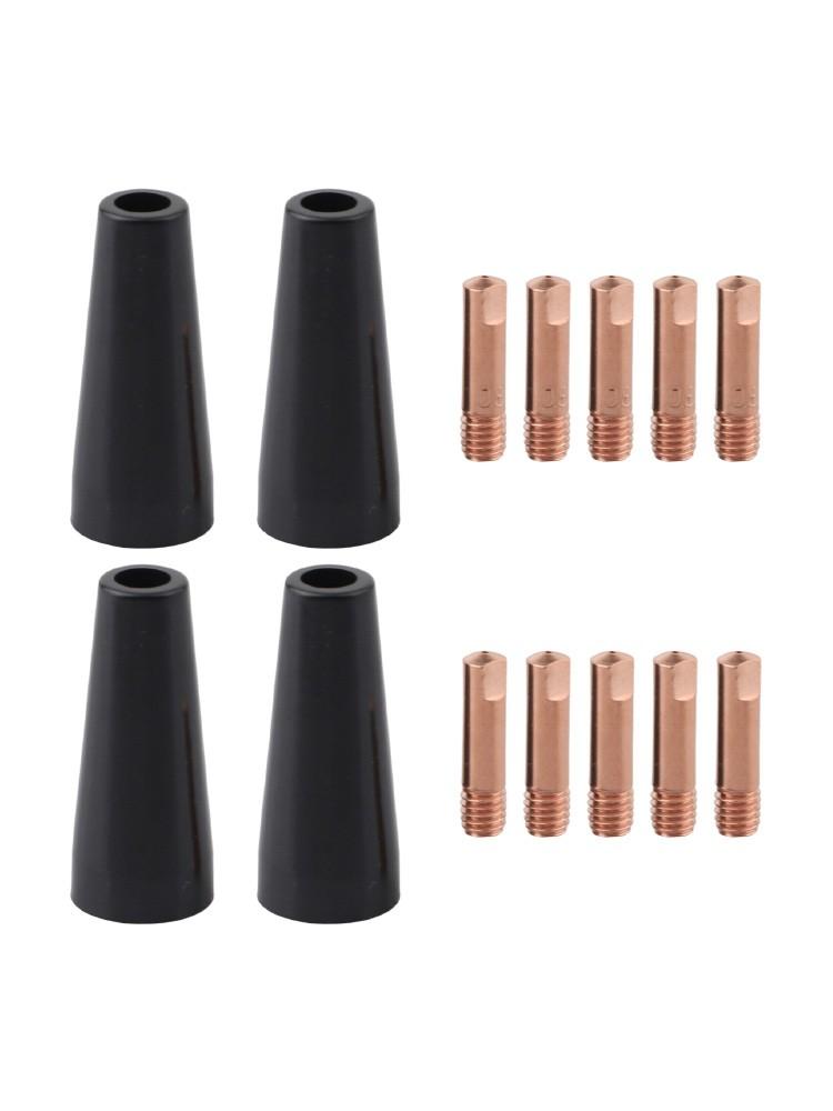 

High Efficiency For MIG Welding Nozzle Tips Kit for 14AK and MB15 Torches