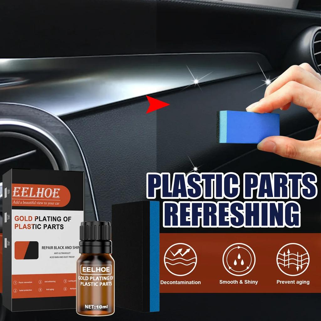 Car Interior Plastic Part Refurbish Retread Restore Agent Console Instrument Panel Care Paint Coating Maintenance Polish Cleaner