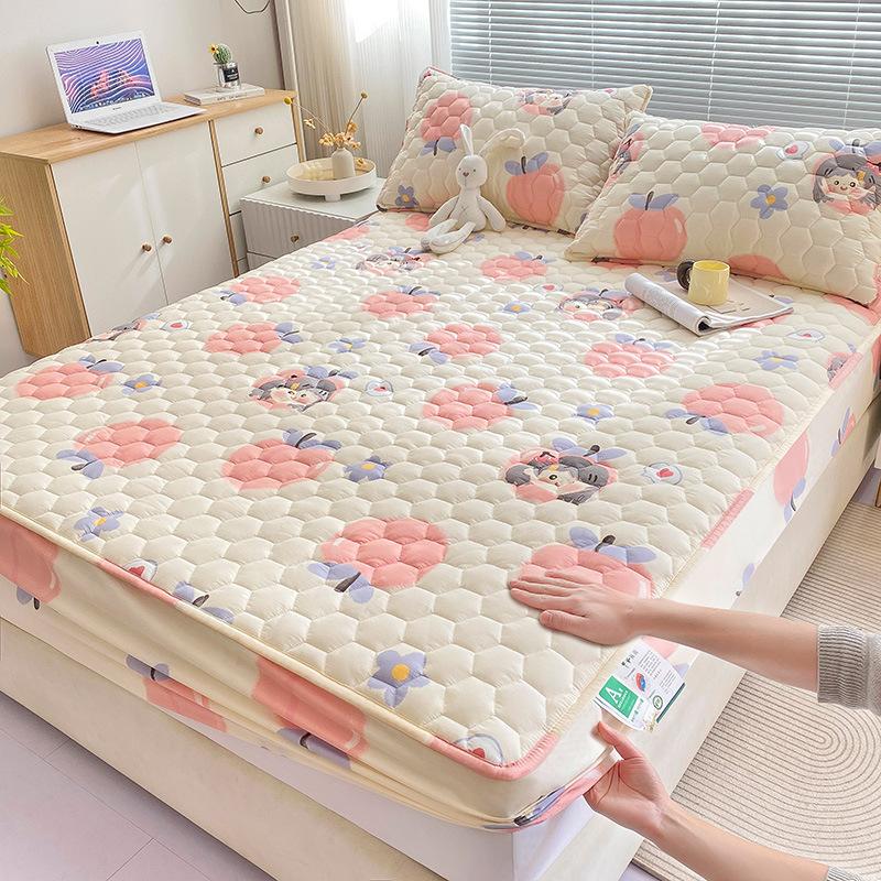 New Class a All Cotton Quilted Fitted Sheet Waterproof To Prevent Leakage of Urine Mattress Cover