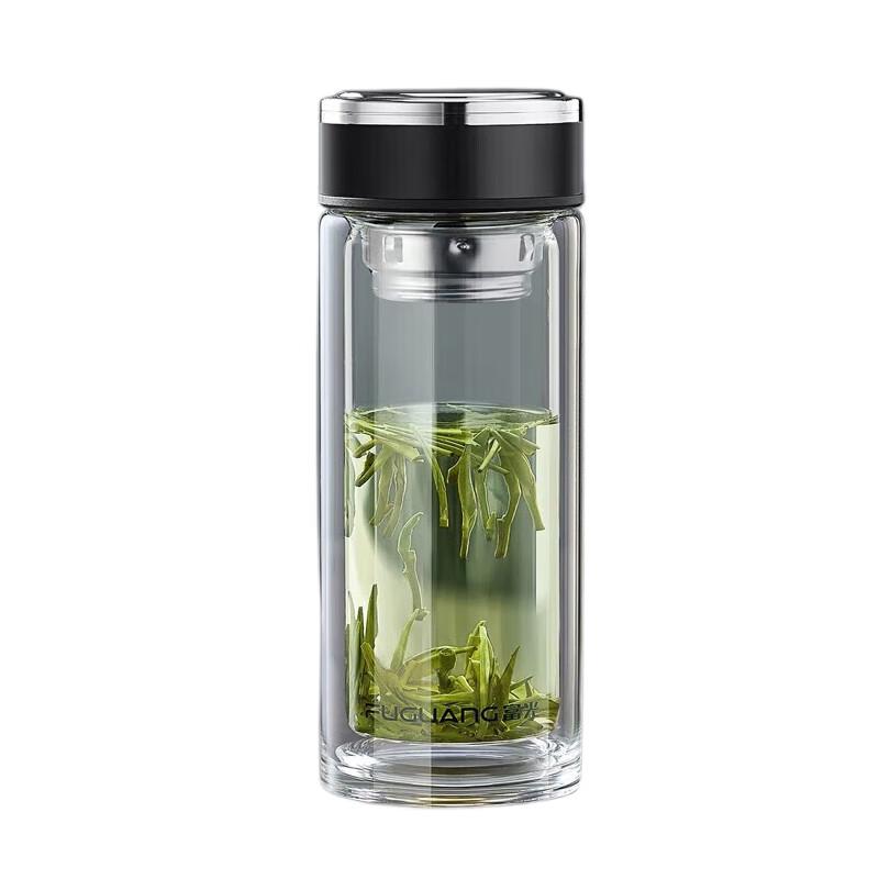 Fuguang Double-Layer Heat-Insulated Glass Cup