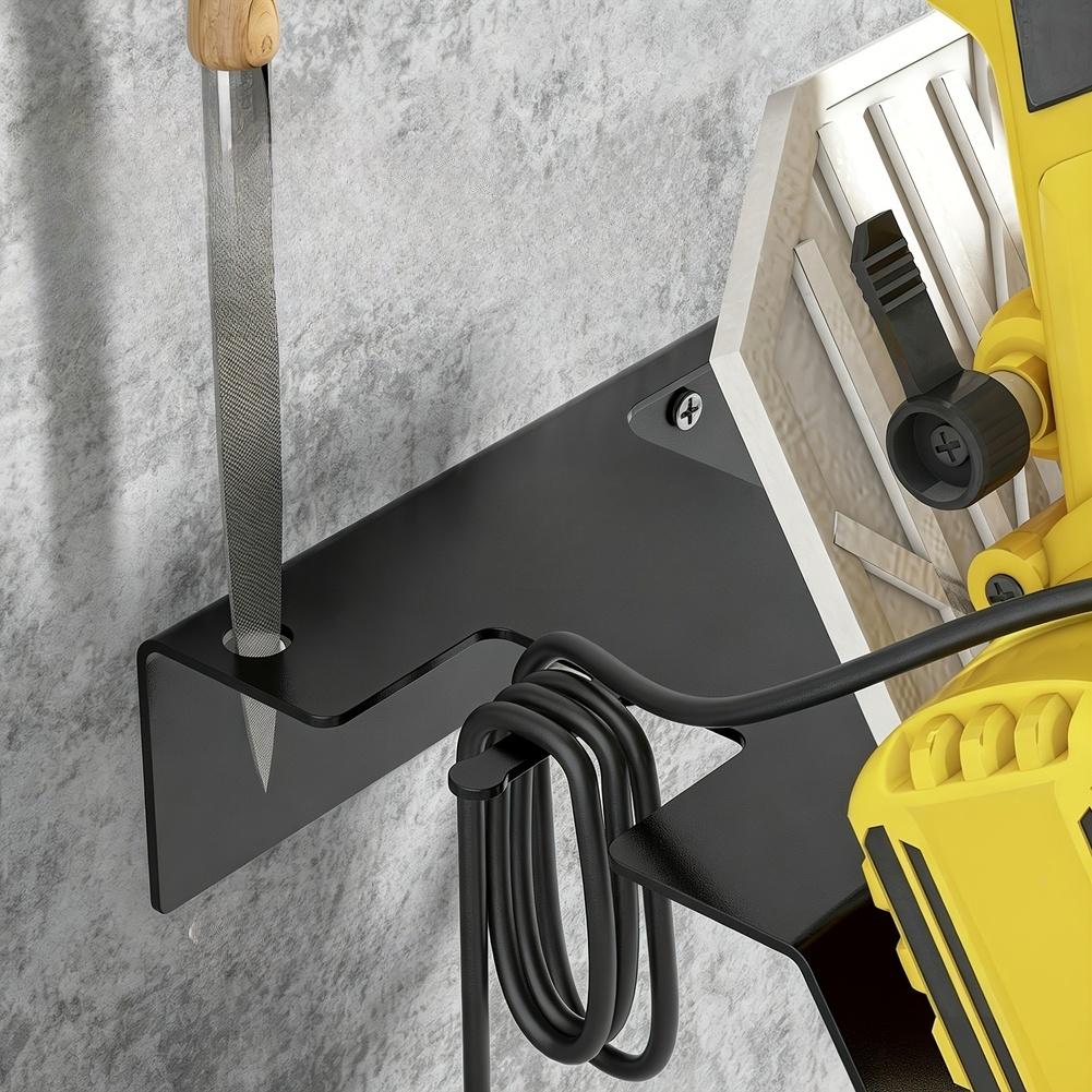 for chainsaw Storage Wall Mounted Rack for Cutting Machine Saw Duty Tool Holder Workshop Garage Tool Organizer