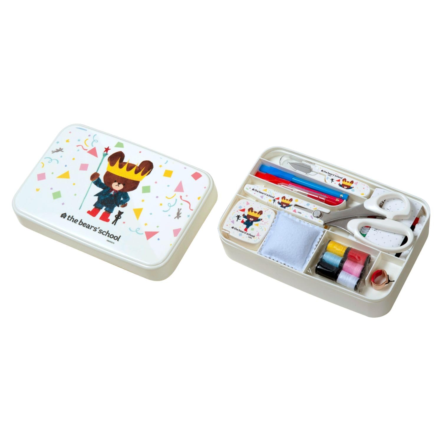 

Misasa The School Sewing Thin 1795 Bears Set, Type, White, No. белый