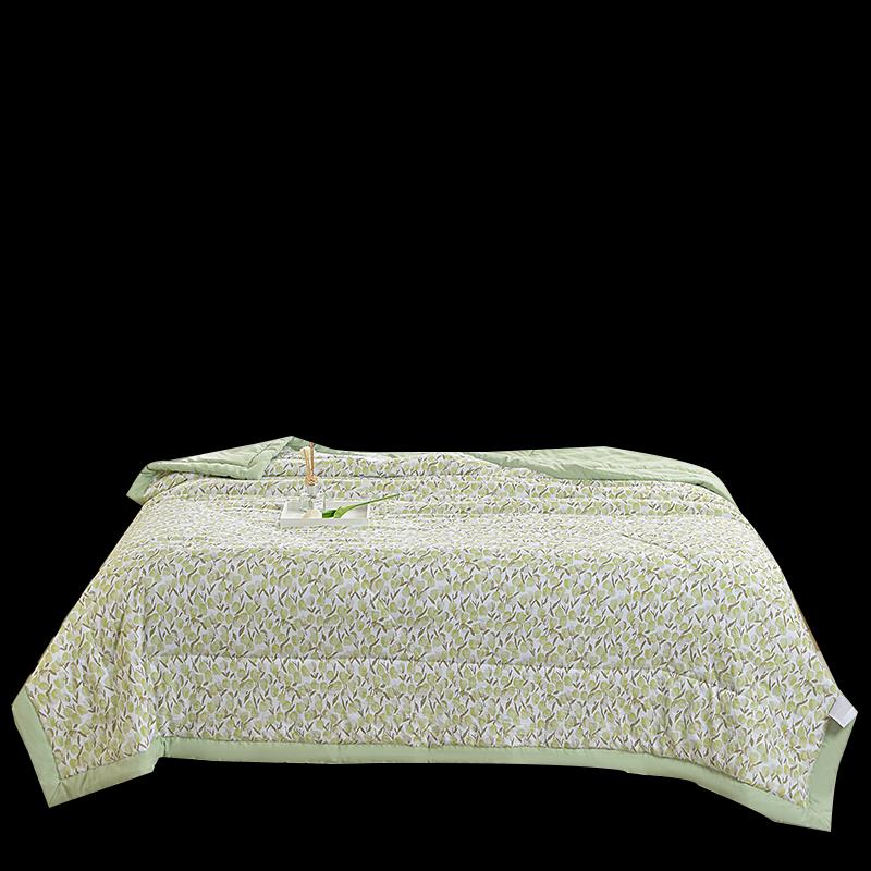 

Grace Mint Green Antibacterial Fiber Summer Duvet