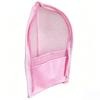 Mesh Toiletry Bag Portable Travel Cosmetic Organizer Shower Storage Pouch for Toothbrush Razor Makeup Supplies