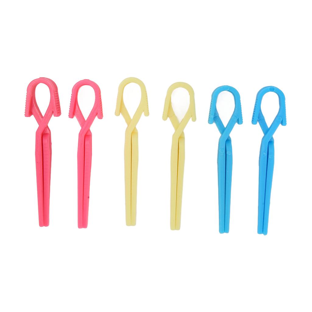 120Pcs Colorful Hair Positioning Clip Rust Proof Hairdressing Perm Duckbill Clip for Salon Barbershop