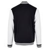 Build Your Brand Mens Basic Varsity Jacket