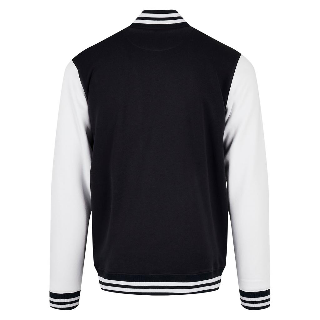Build Your Brand Mens Basic Varsity Jacket