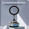 Magnetic Phone Holder with 360° Rotation: Foldable Suction Stand for Car & Desktop Navigation