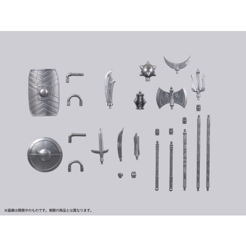 DIG Pripla Figure Weapons Weapon Workshop Vol.3 Full Color Printed Plastic Kit -