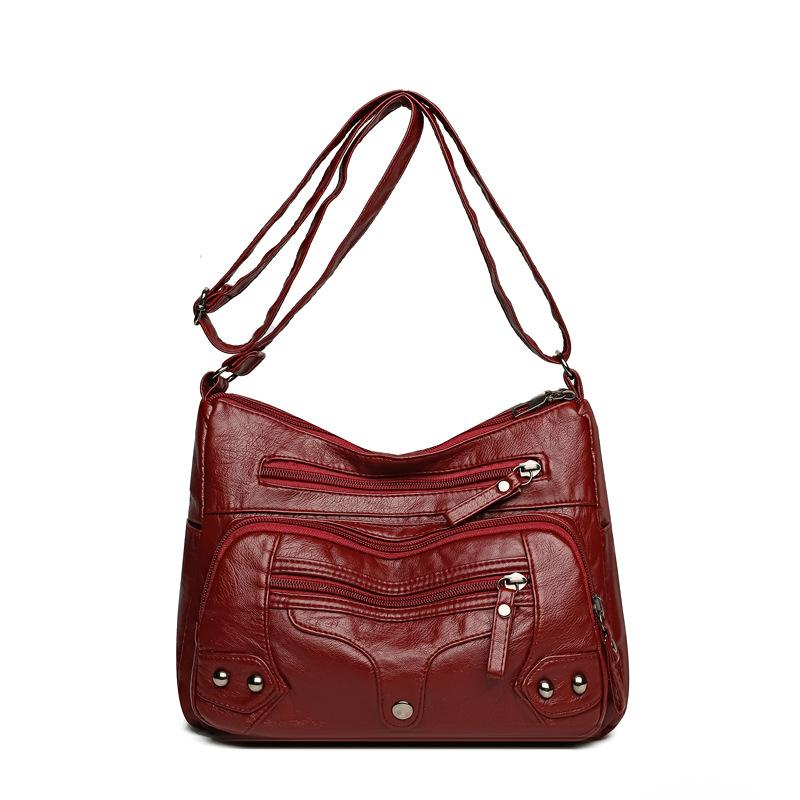 Vintage Versatile Large Capacity Casual Shoulder Bag