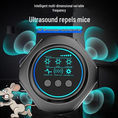 Lielas jaudas ultraskaņas kaitēkļu atbaidītājs iekštelpām - Atbaida peles, skudras un prusakus
