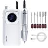 Electric Nail Files Rechargeable Nail Drill 45000RPM Nail Drill Machine for Acrylic and Gel Nails Electric Manicure Set