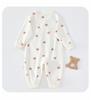 Newborn Pure Cotton Jumpsuit: All-Season Butterfly Romper for 0-6 Months